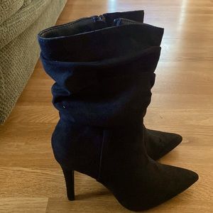 Slouchy Pointed Toe Booties by Venus